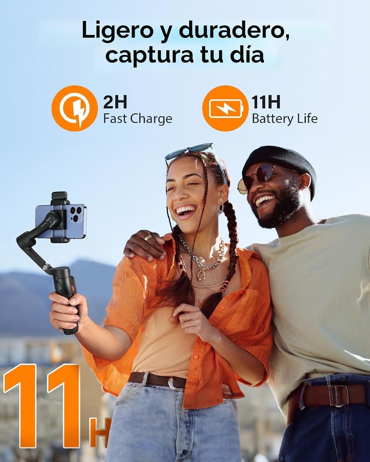 hohem iSteady X3 - Estabilizador de cardán mejorado para iPhone con...