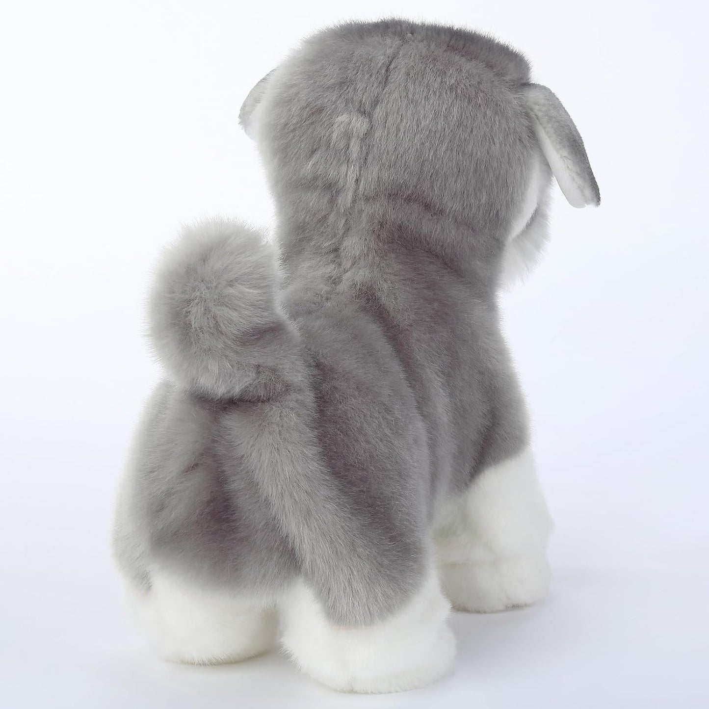 CU-MATE Juguete de Perro de Peluche Interactivo Schnauzer, Mascotas...