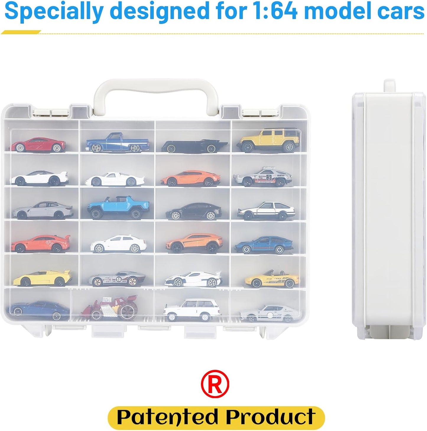 Estuche de almacenamiento Saichotoy para Hot Wheels - Estuche de ex...