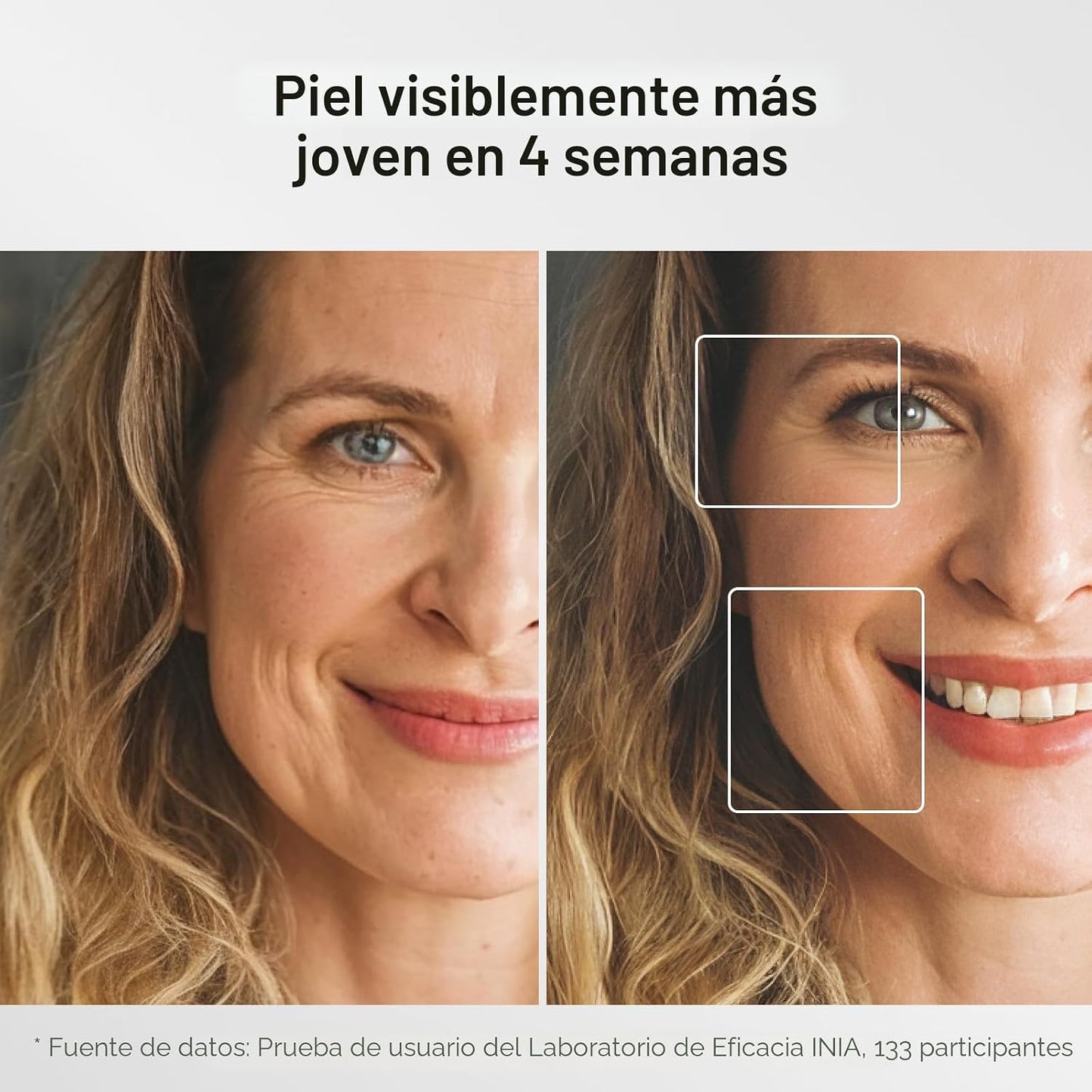 INIA Máscara de terapia de luz roja para cara, máscara facial LED i...