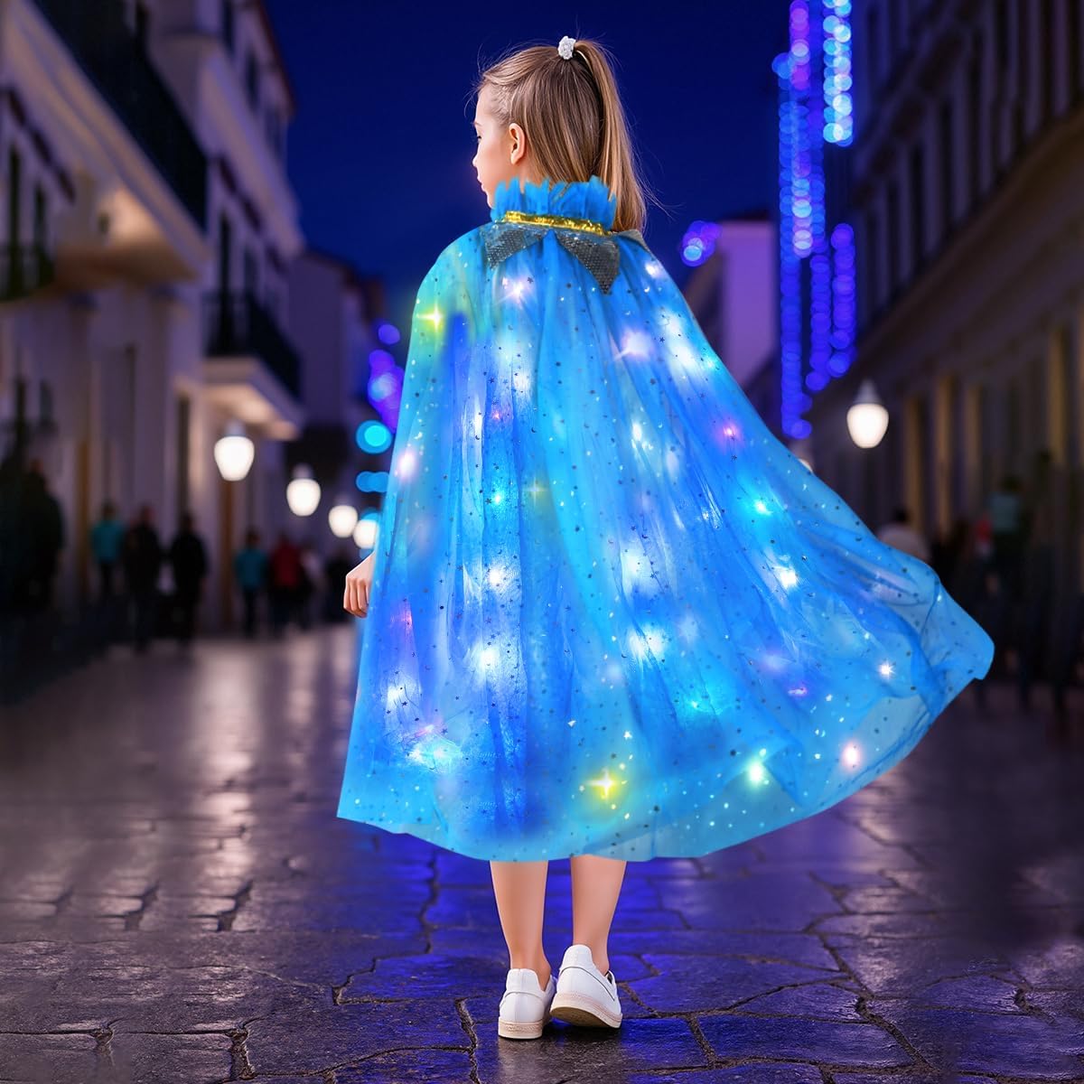 Meland Ropa de princesa para niña, 11 piezas de capa de princesa co...