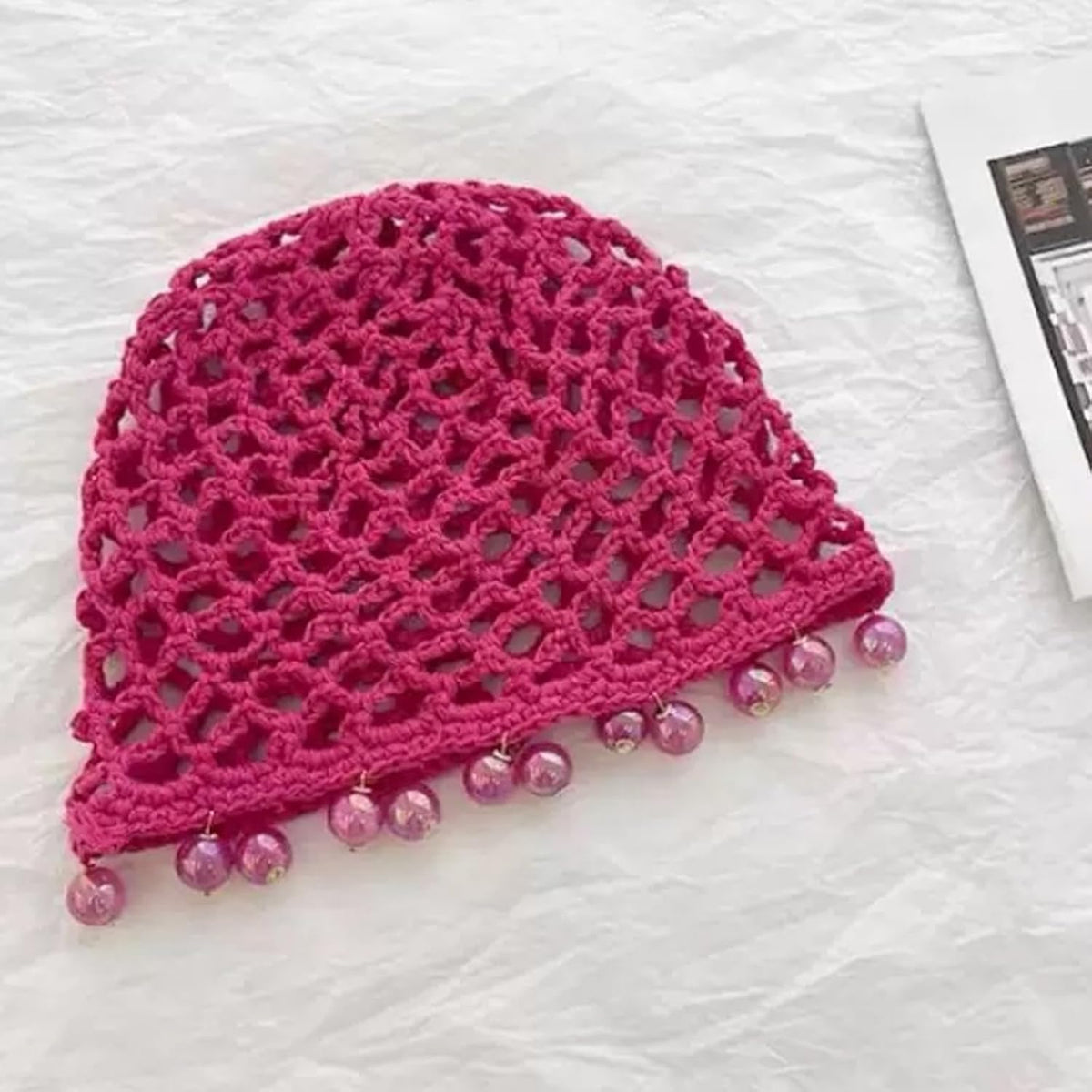 iRIIRIO 1 gorra de ganchillo para mujer, diseño de calavera con cue...