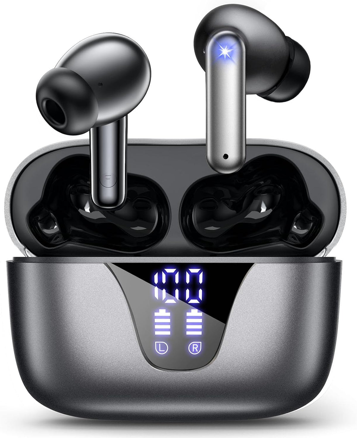Auriculares inalámbricos Bluetooth, auriculares de reproducción de...