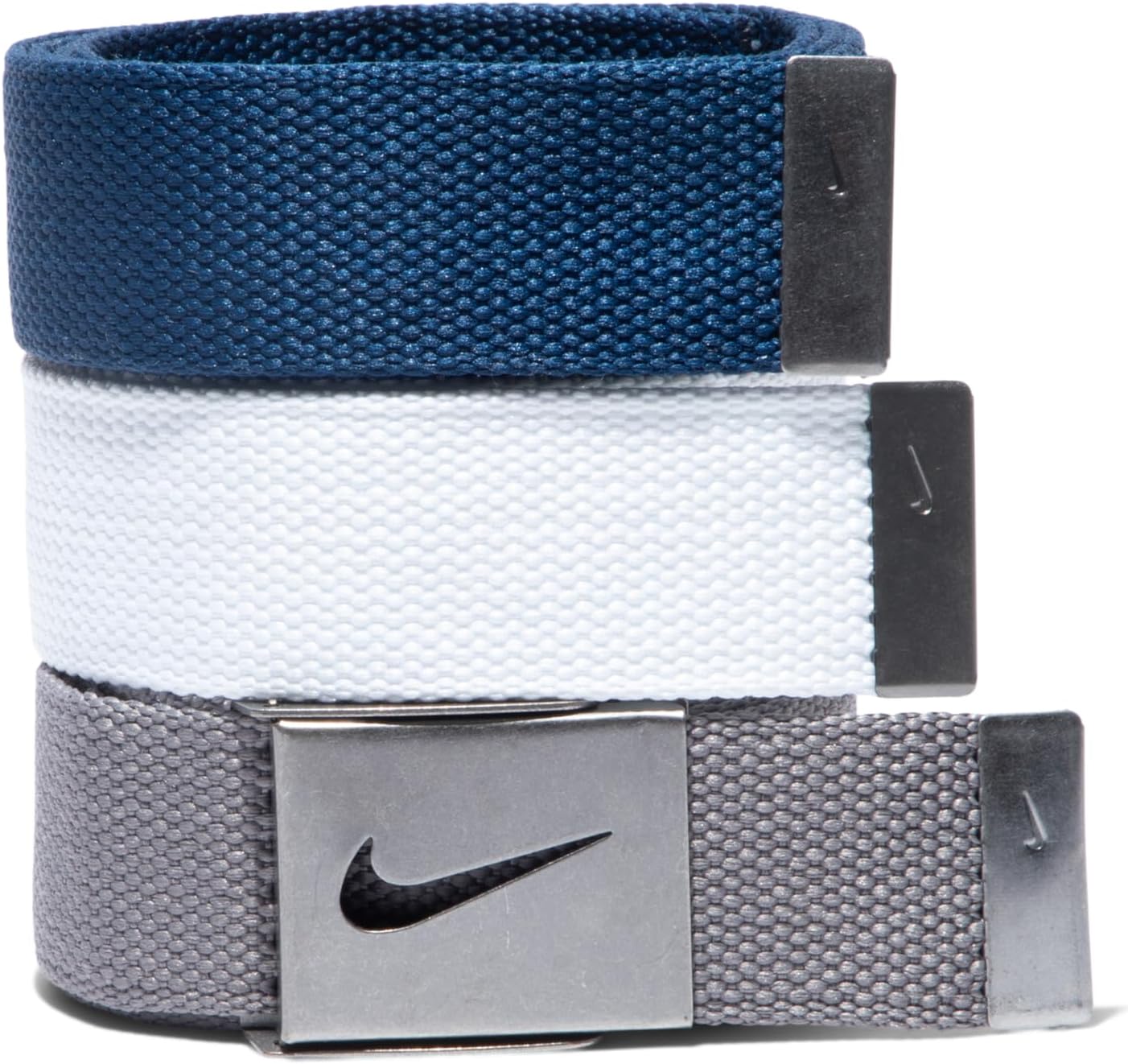 Nike Paquete de 3 cinturones web para hombre