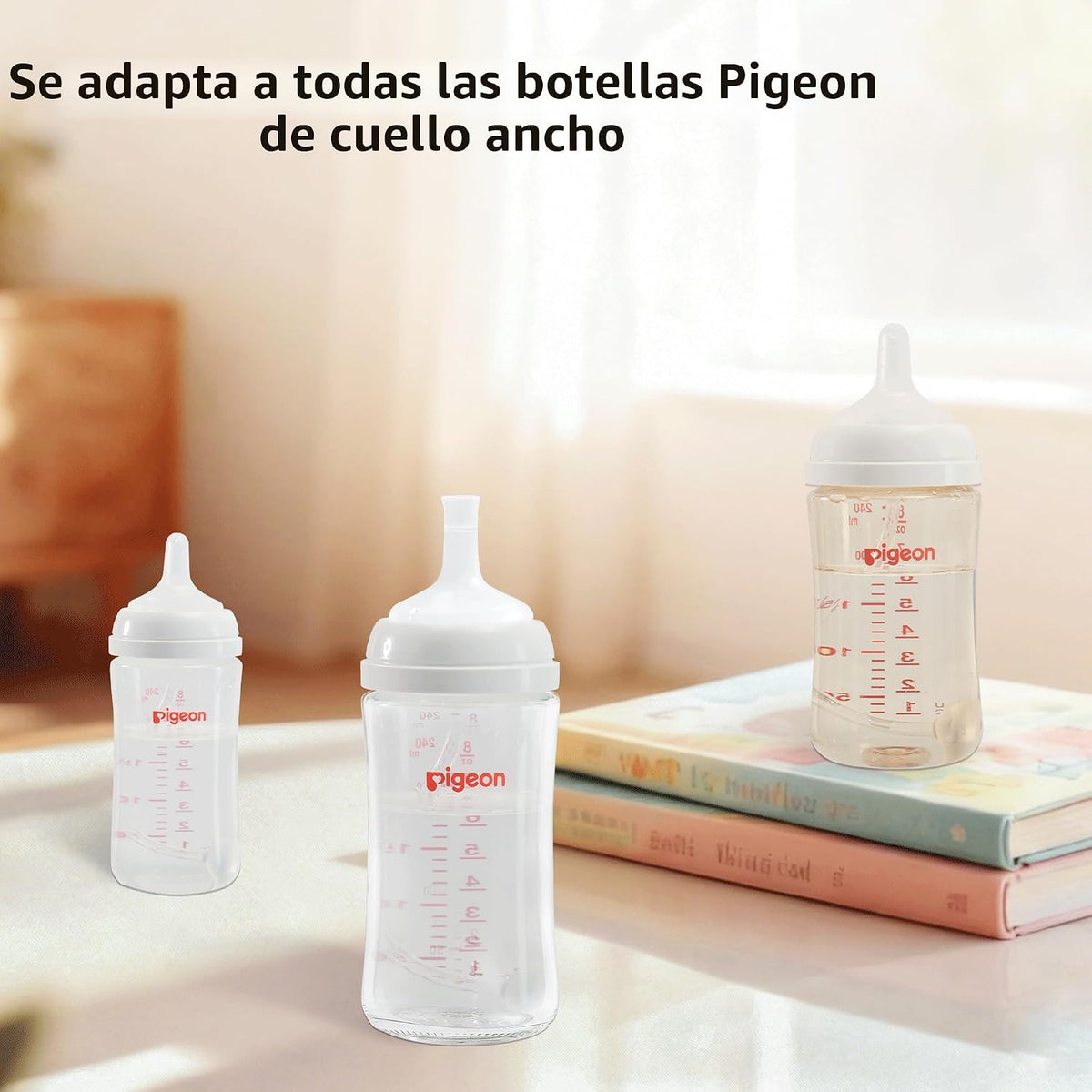 Pigeon Kit de Conversión de Sorbete de Silicona para Destete Natura...