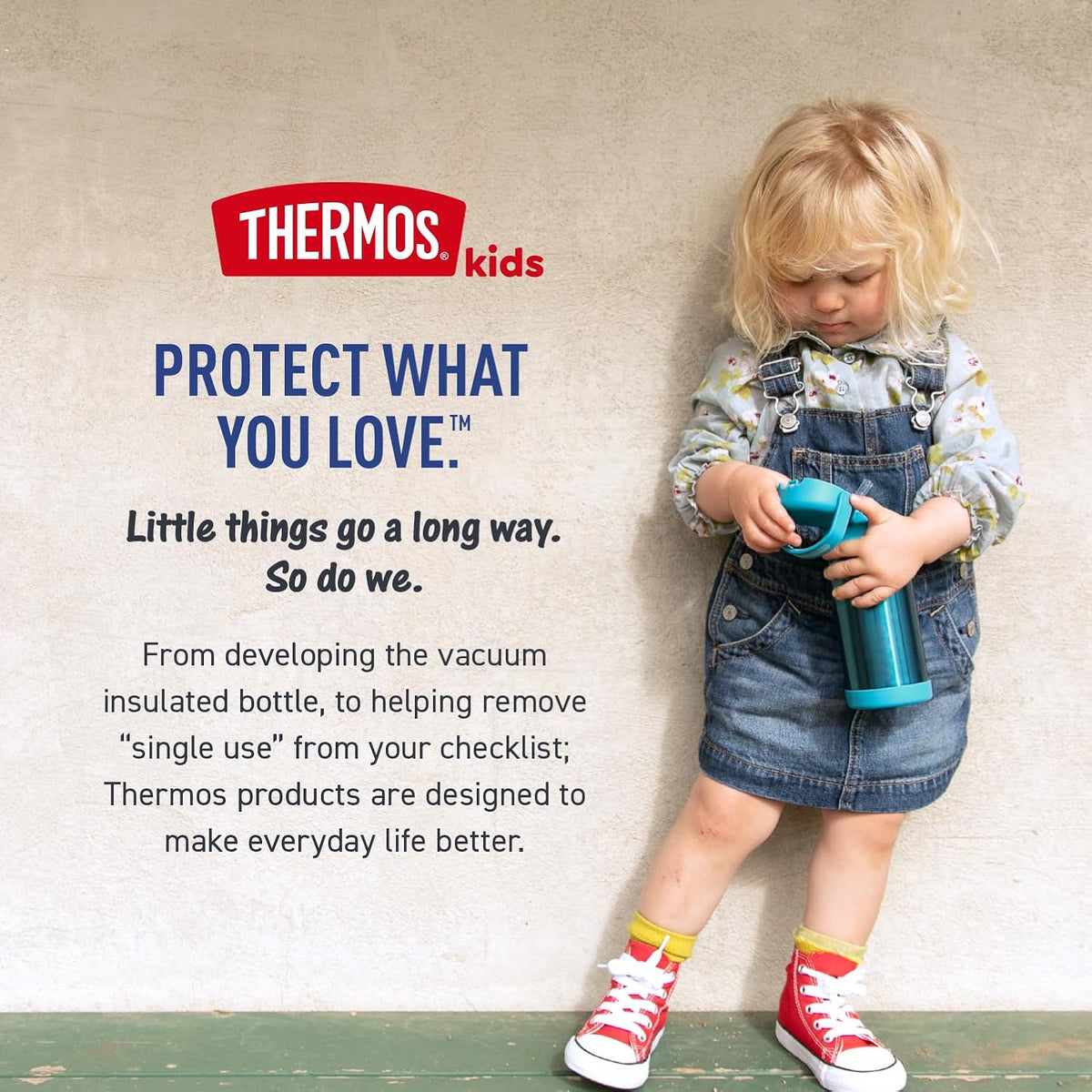 THERMOS FUNTAINER Botella de agua con pajita, 12 onzas, rana espaci...