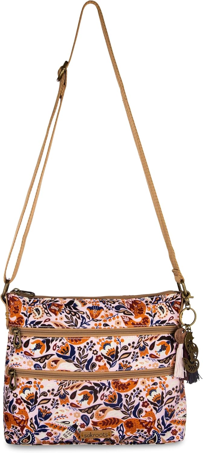 The Sak Basic Crossbody - Bolso cruzado para todos los días y viaje...