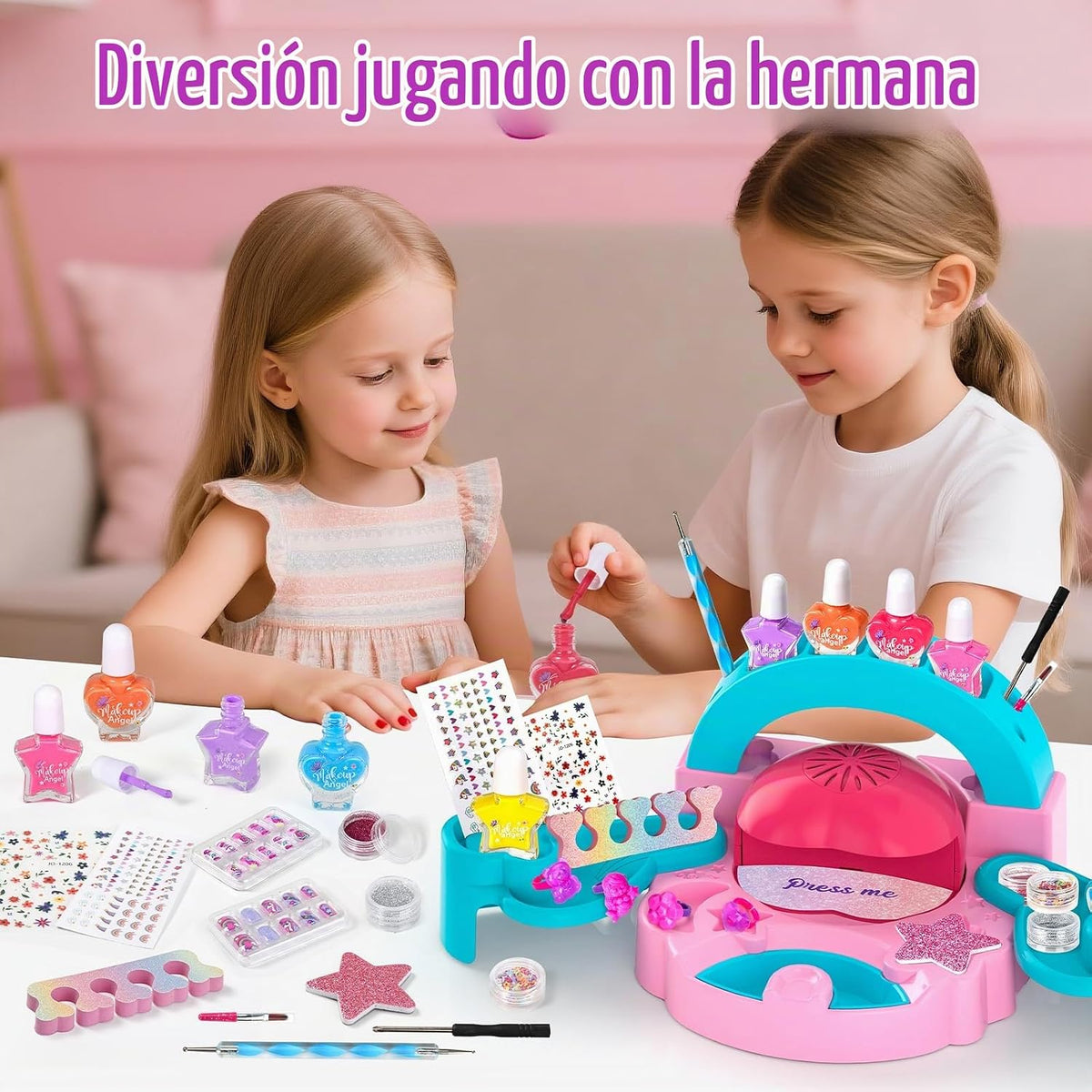 Juego de esmaltes de uñas para niñas, regalo de cumpleaños de Navid...