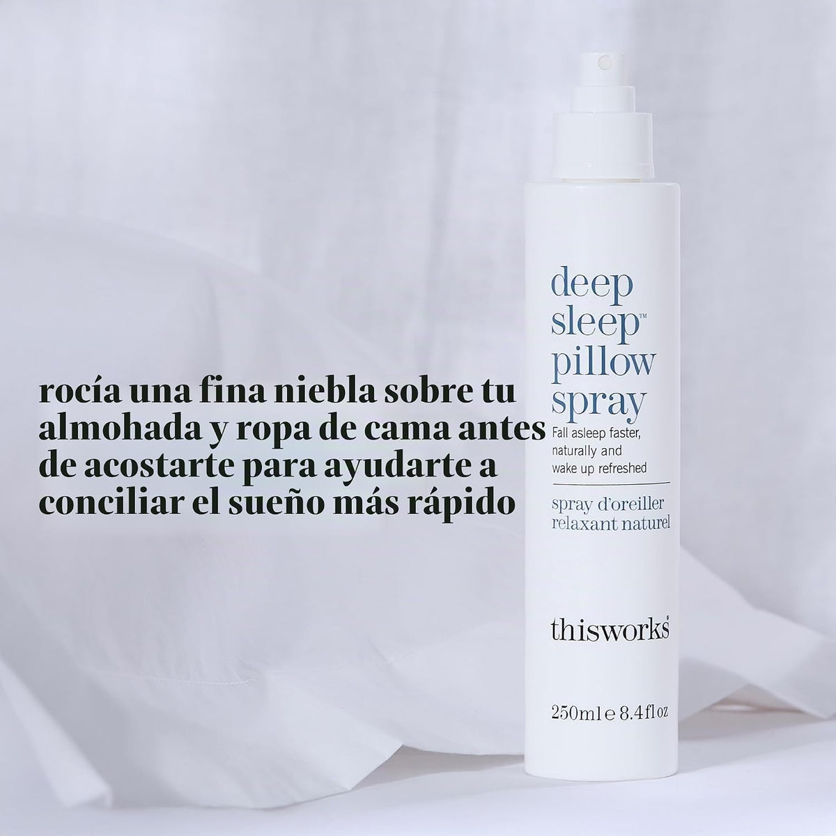 THISWORKS Perfume para almohada de sueño profundo, 250 ml - Ayuda n...