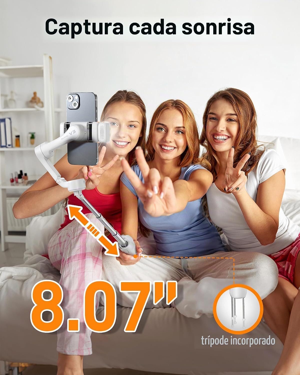 Estabilizador de cardán iSteady V3 de hohem para iPhone, cardán par...