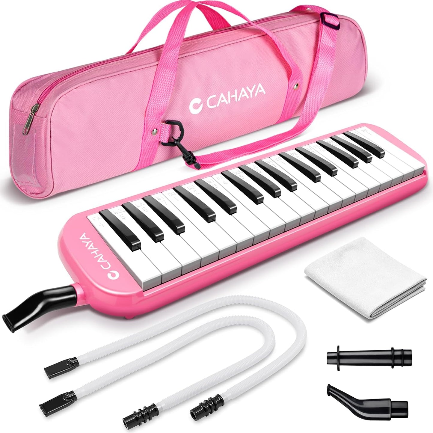 CAHAYA Melodica CY0050-3 - Boquilla de 32 teclas de doble tubo, tec...