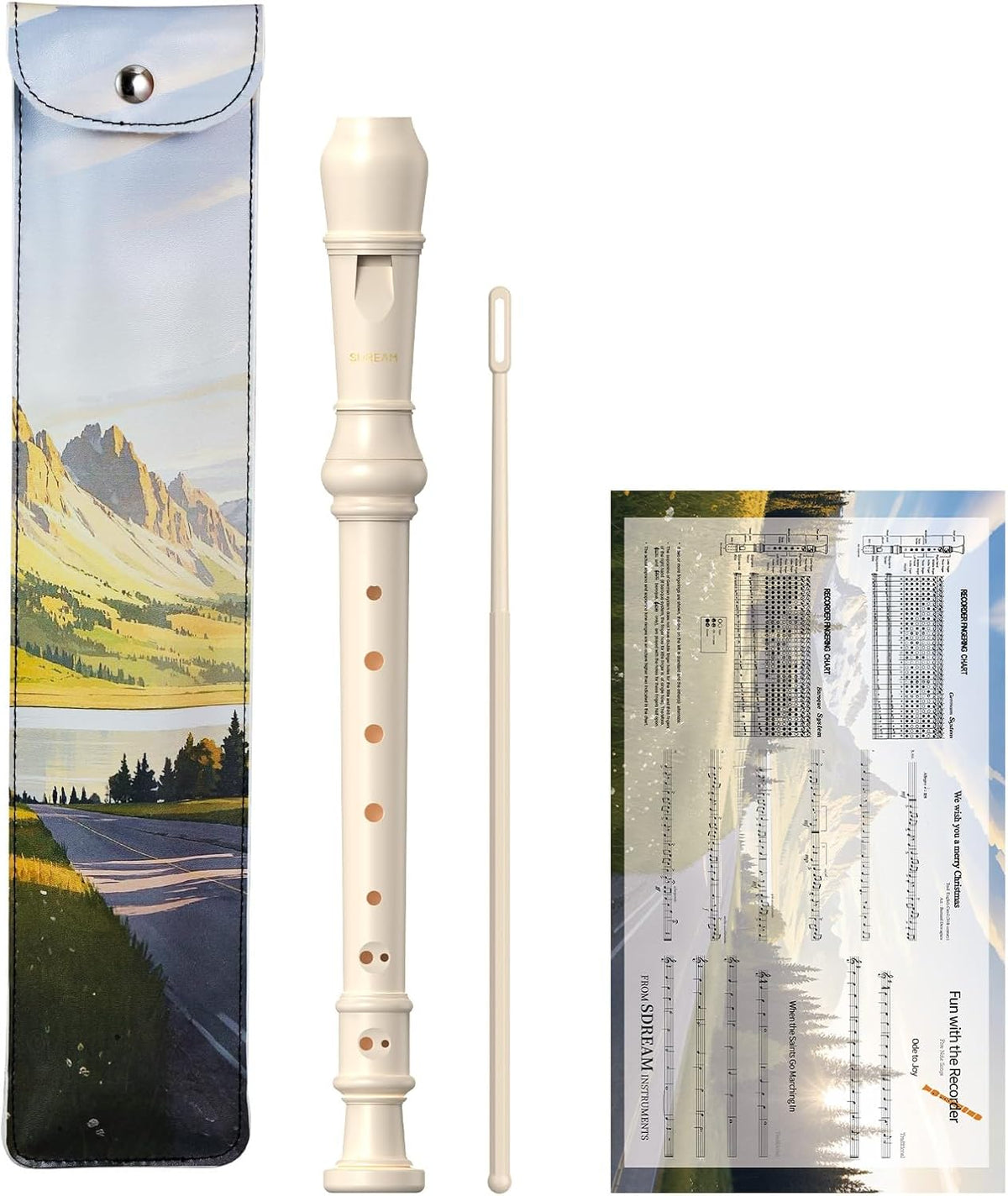SDREAM Instrumento de grabadora soprano para niños principiantes y...