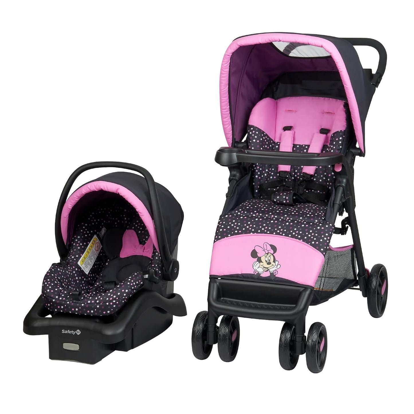 Sistema de viaje Simple Fold LX de Disney Baby Minnie Mouse, se lev...