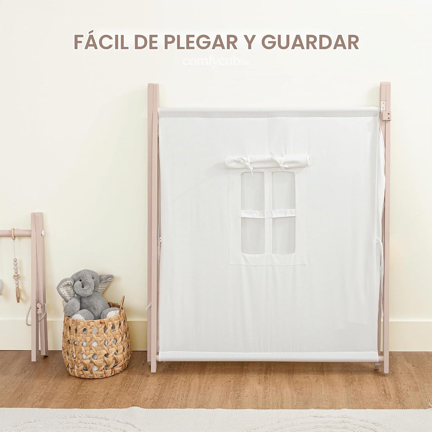 Tienda de campaña infantil Comfy Cubs - Tipi de algodón transpirabl...