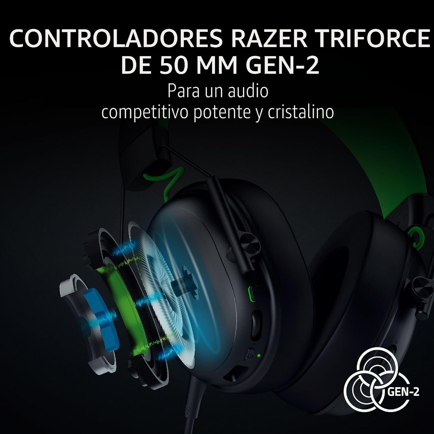 Razer BlackShark V3 X HyperSpeed Auriculares inalámbricos para jueg...