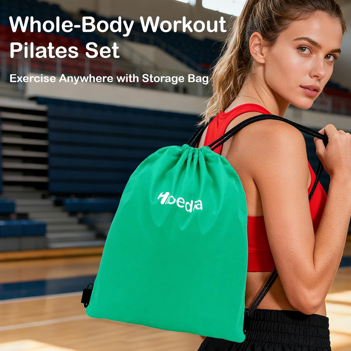 Hoedia Kit de Pilates de 17 Piezas para Mujeres, Equipo de Pilates...