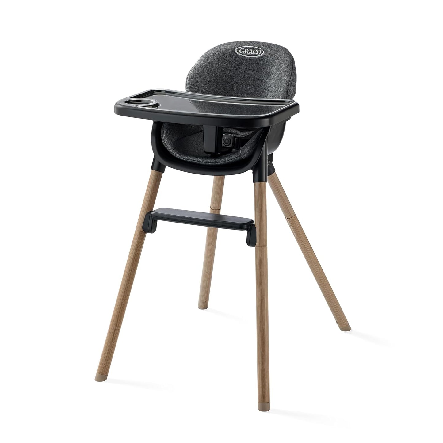 Graco Ready2Dine DLX - Silla alta 4 en 1, color Hazen | 4-en-1: Tro...
