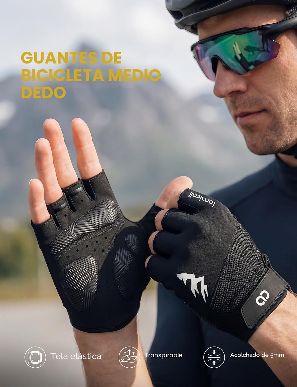 Lamicall Guantes de bicicleta para hombres y mujeres \u2013 [almoha...