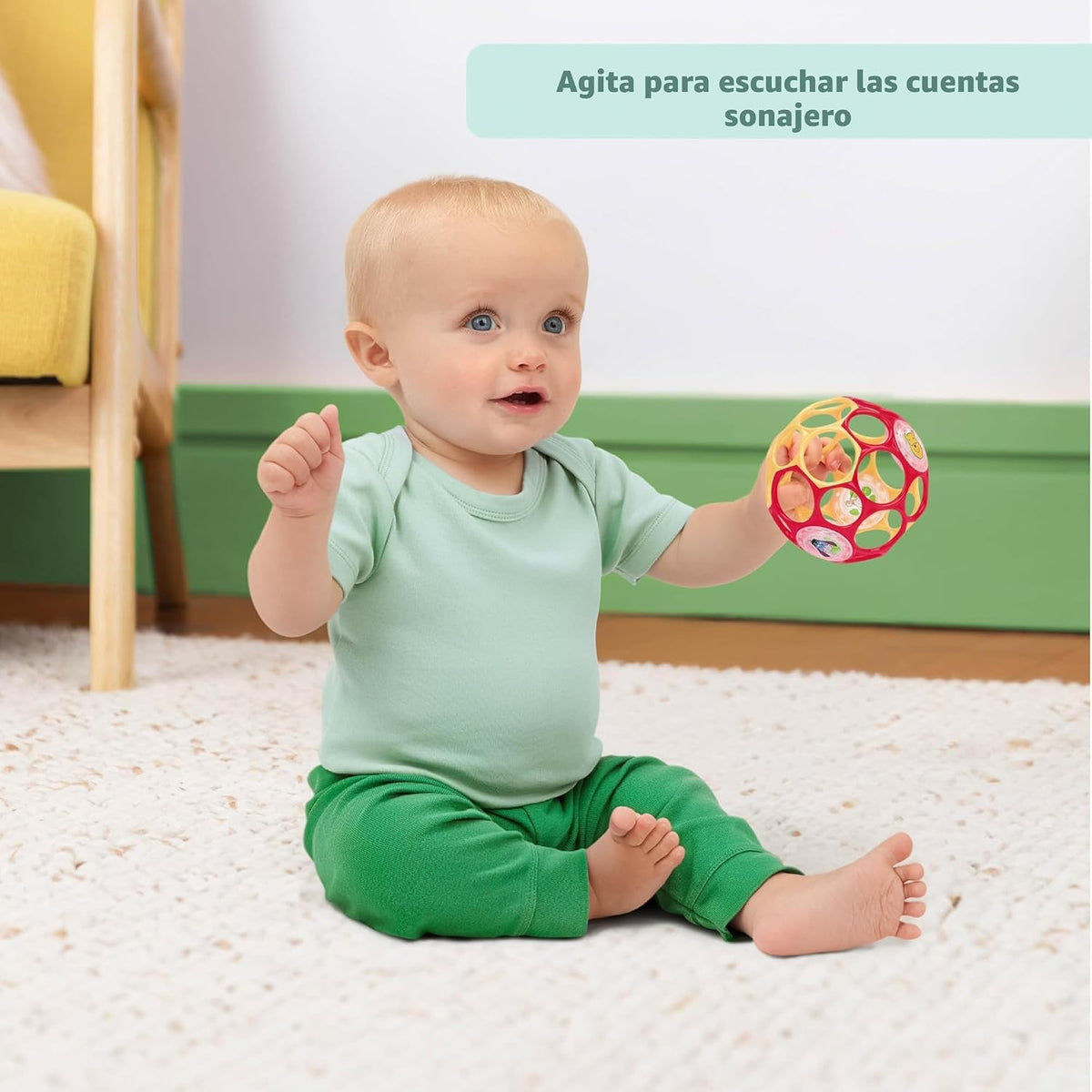 Bright Starts, sonajero de óball de Winnie the Pooh de Disney, jugu...