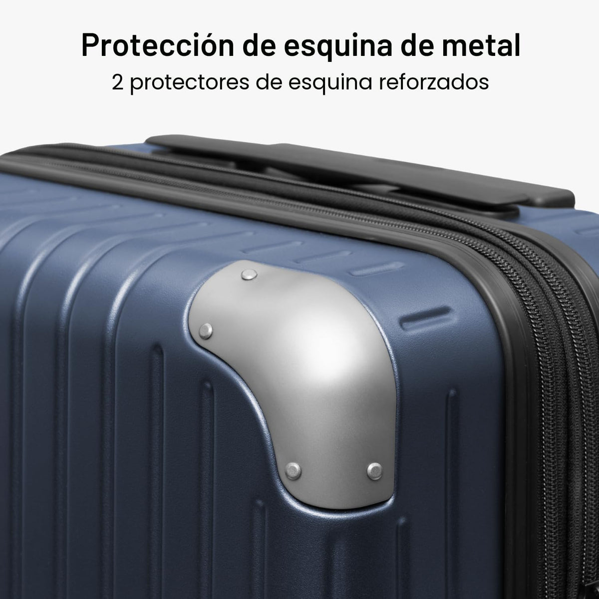 LEVEL8 Equipaje de mano aprobado por aerolíneas, maletas de carcasa...
