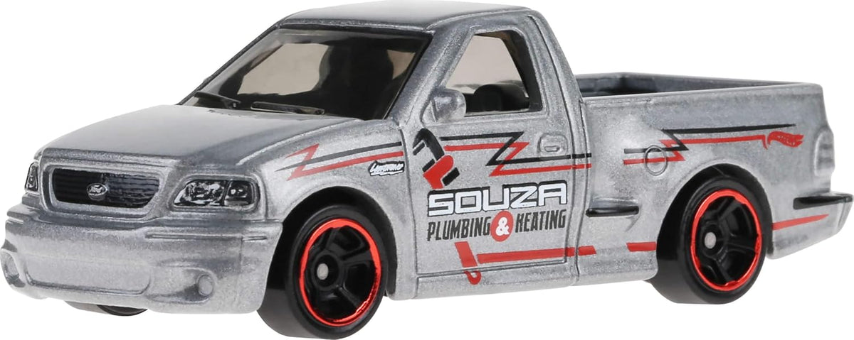 Hot Wheels Paquete de 10 camiones de juguete, juego de 10 piezas fu...