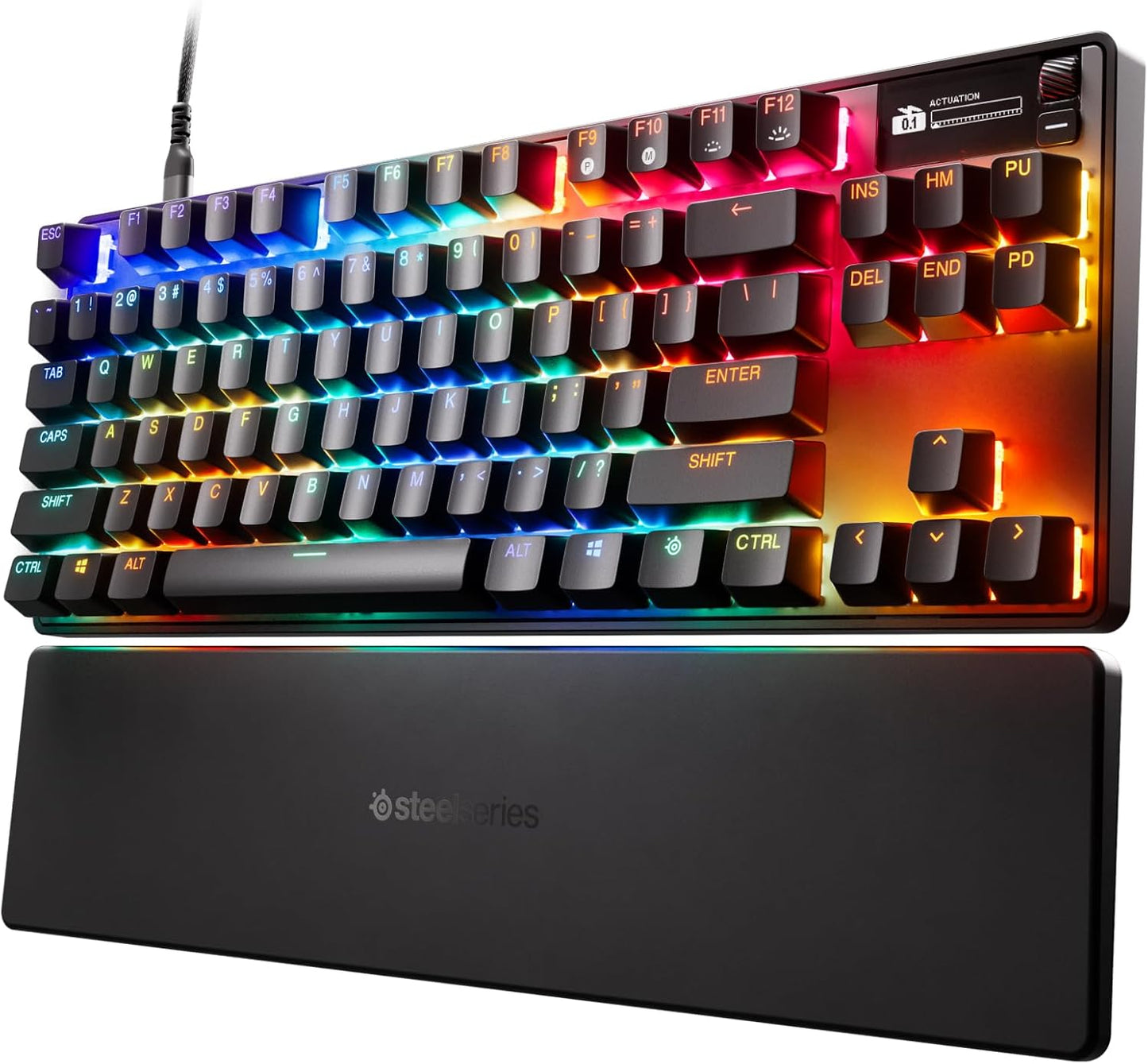 SteelSeries Apex Pro TKL Gen 3 OmniPoint 3.0 Interruptores hipermag...