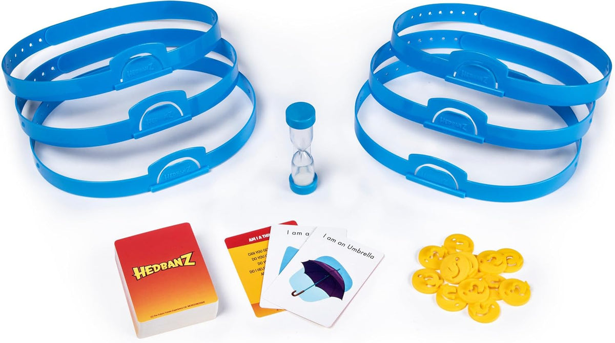 Juego de HedBanz, la edición puede variar, Original, Rojo