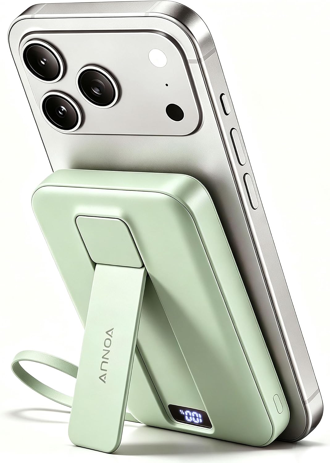 VONUV Banco de energía magnético de 10000 mAh, cargador rápido con...