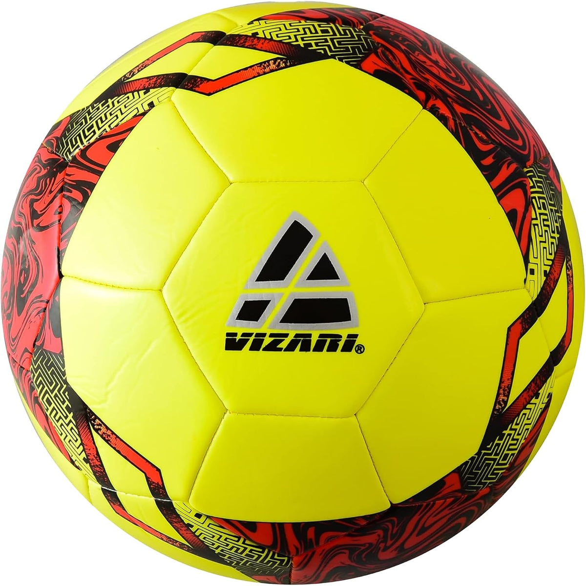 Balón de fútbol Vizari con flores