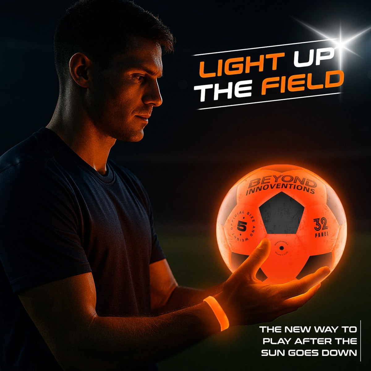 Balón de fútbol iluminado, regalos de fútbol para niños y niñas de...