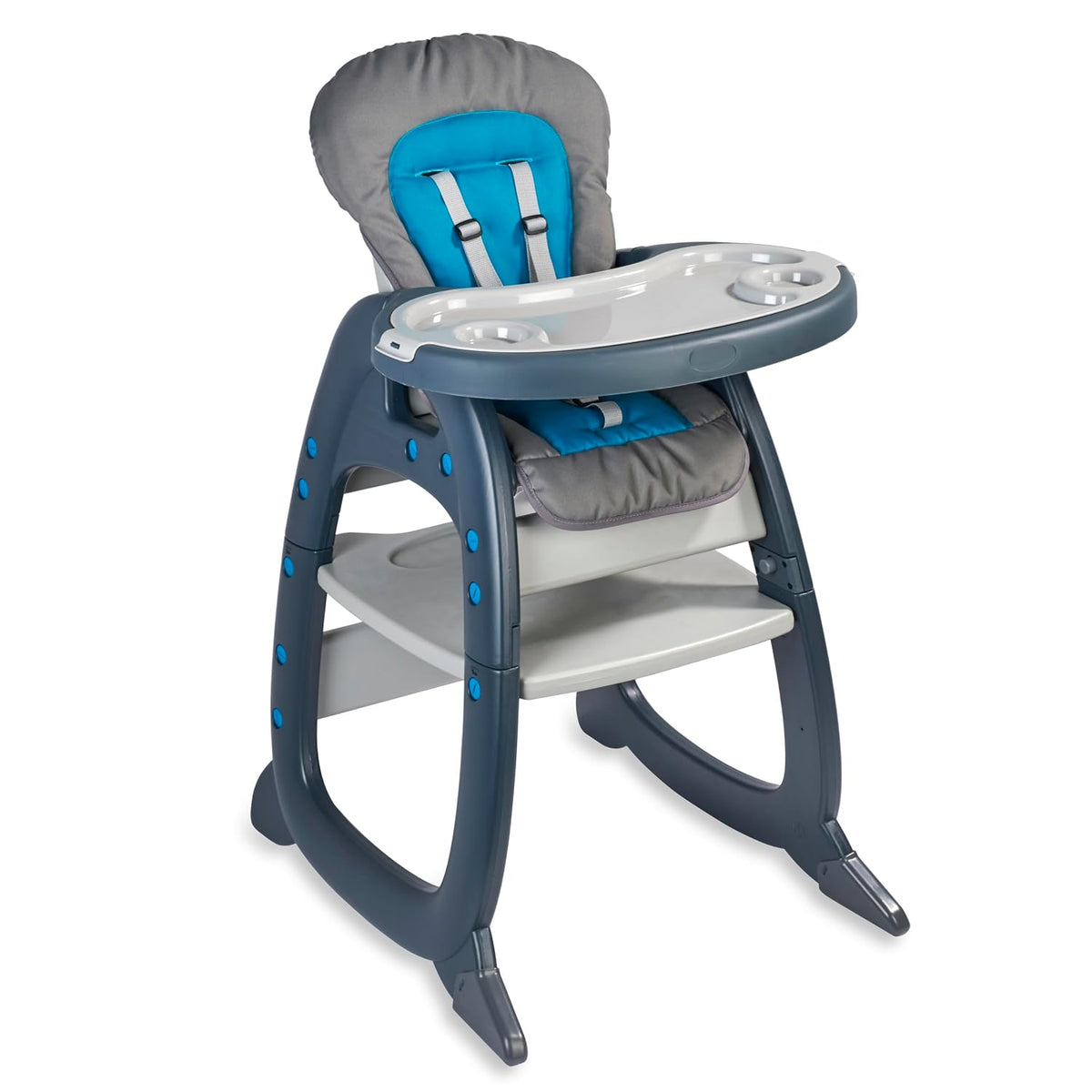 Badger Basket Envee II Silla alta convertible para bebé con asiento...