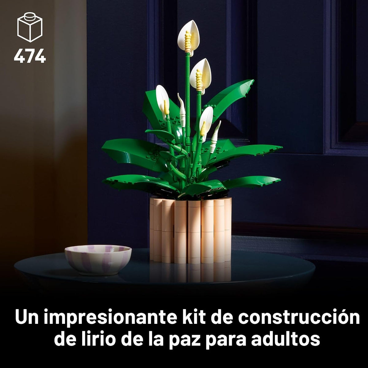 LEGO Botanicals - Juego de construcción de flores de lirio de la pa...