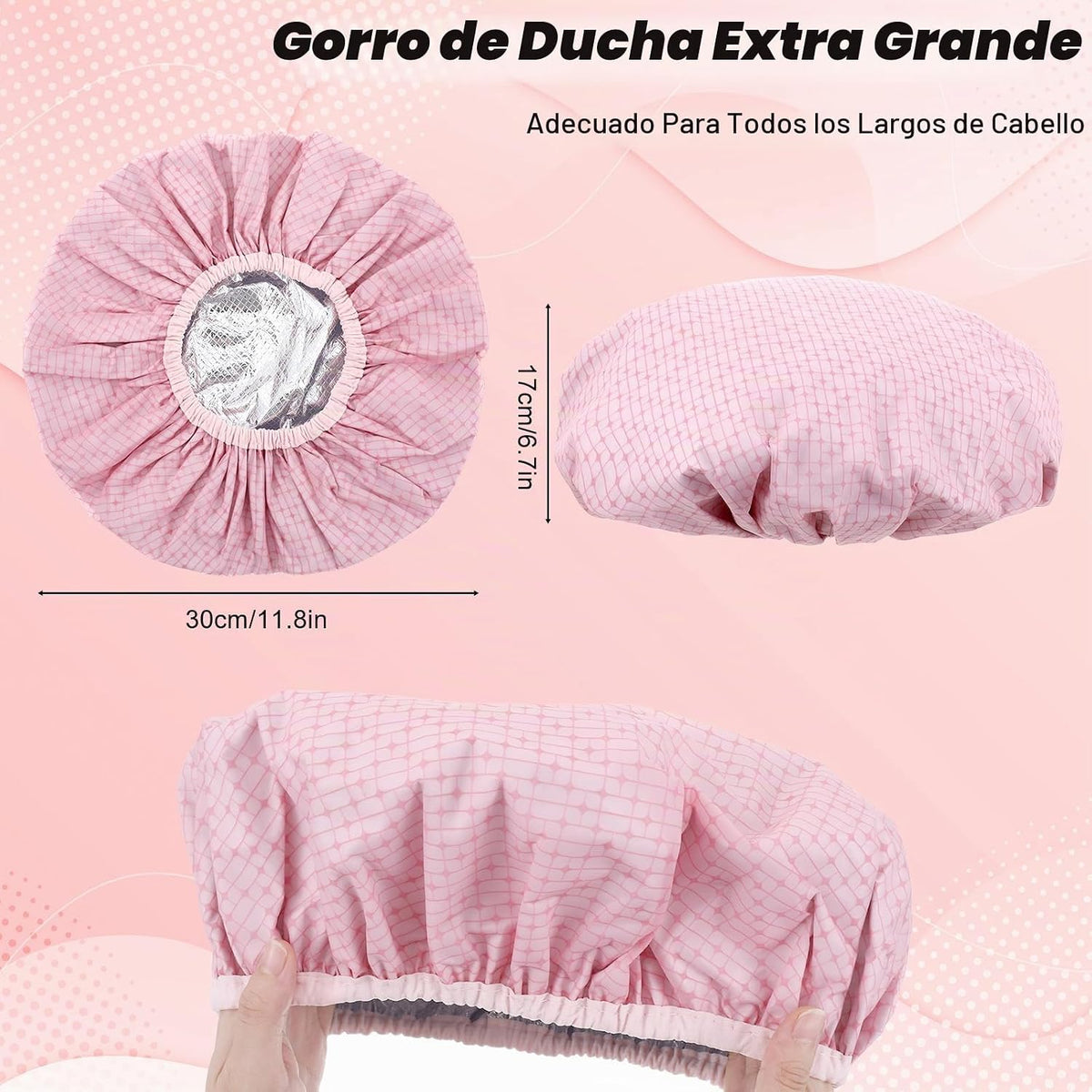 Guduling 4 tapas térmicas para acondicionamiento profundo, gorra de...