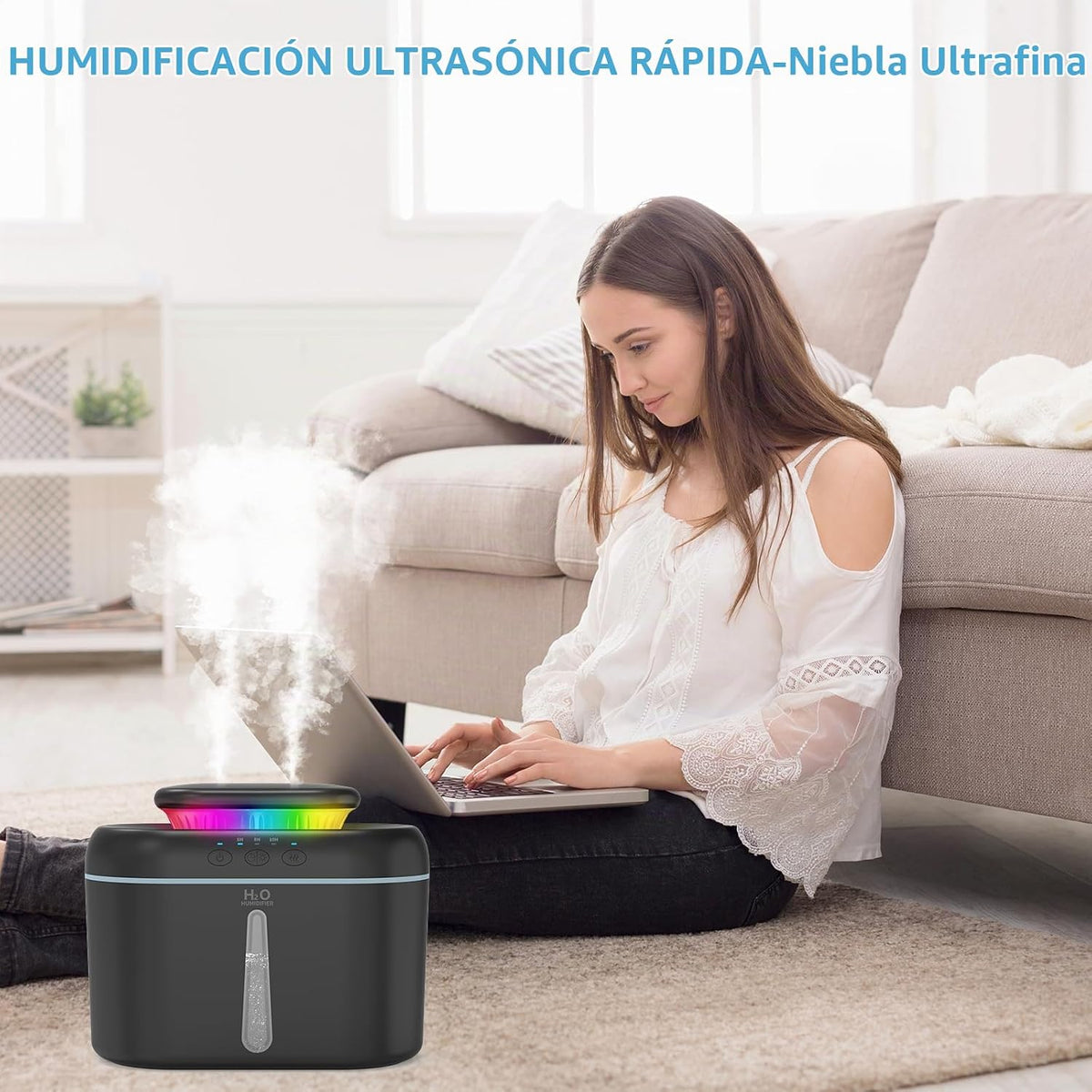 SZO Humidificador de plantas para interiores, humidificadores de 2....