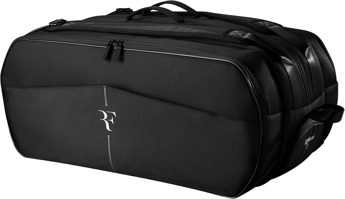WILSON RF - Funda para raqueta de tenis, color negro