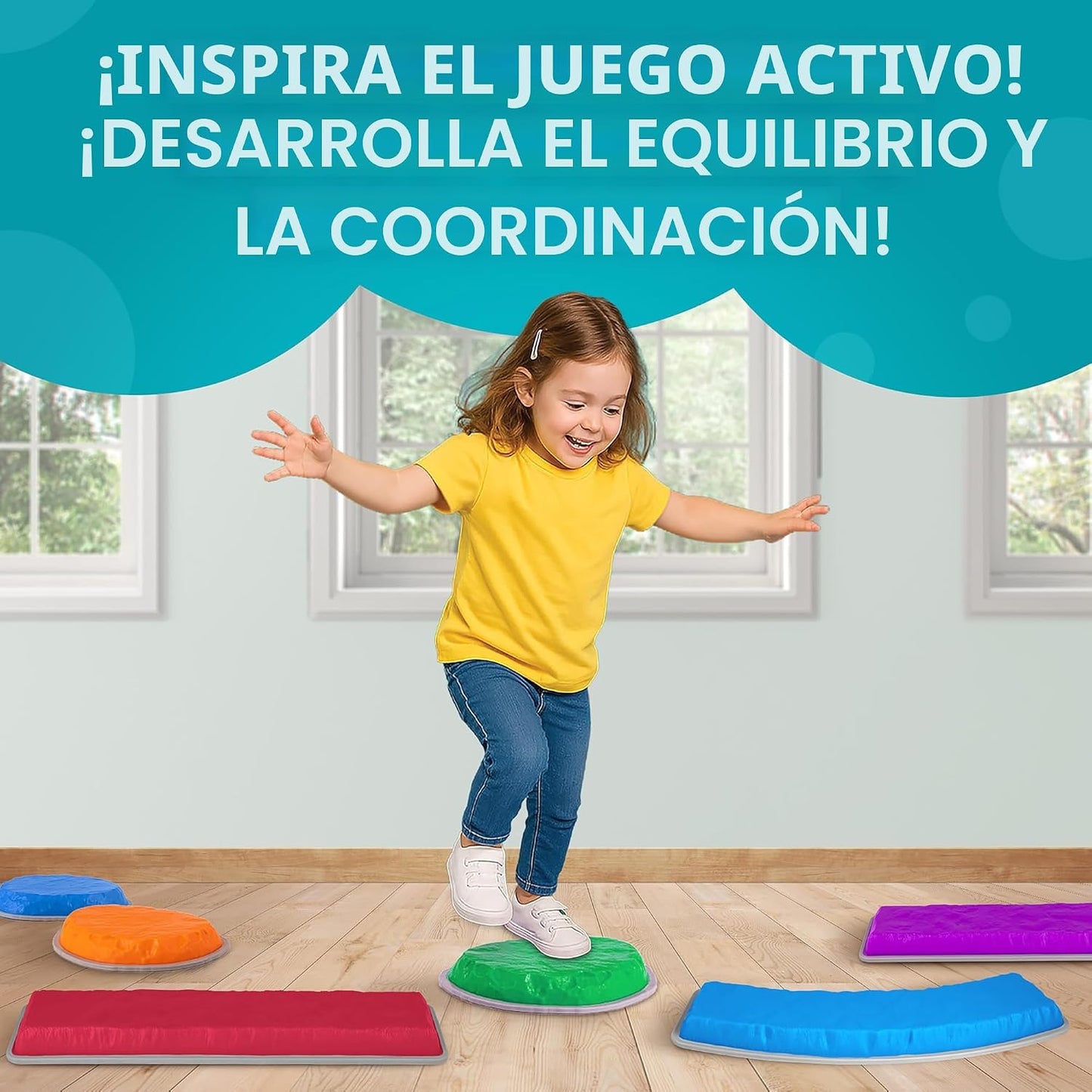 Juego de Piedras de Equilibrio y Vigas de Equilibrio de National Ge...