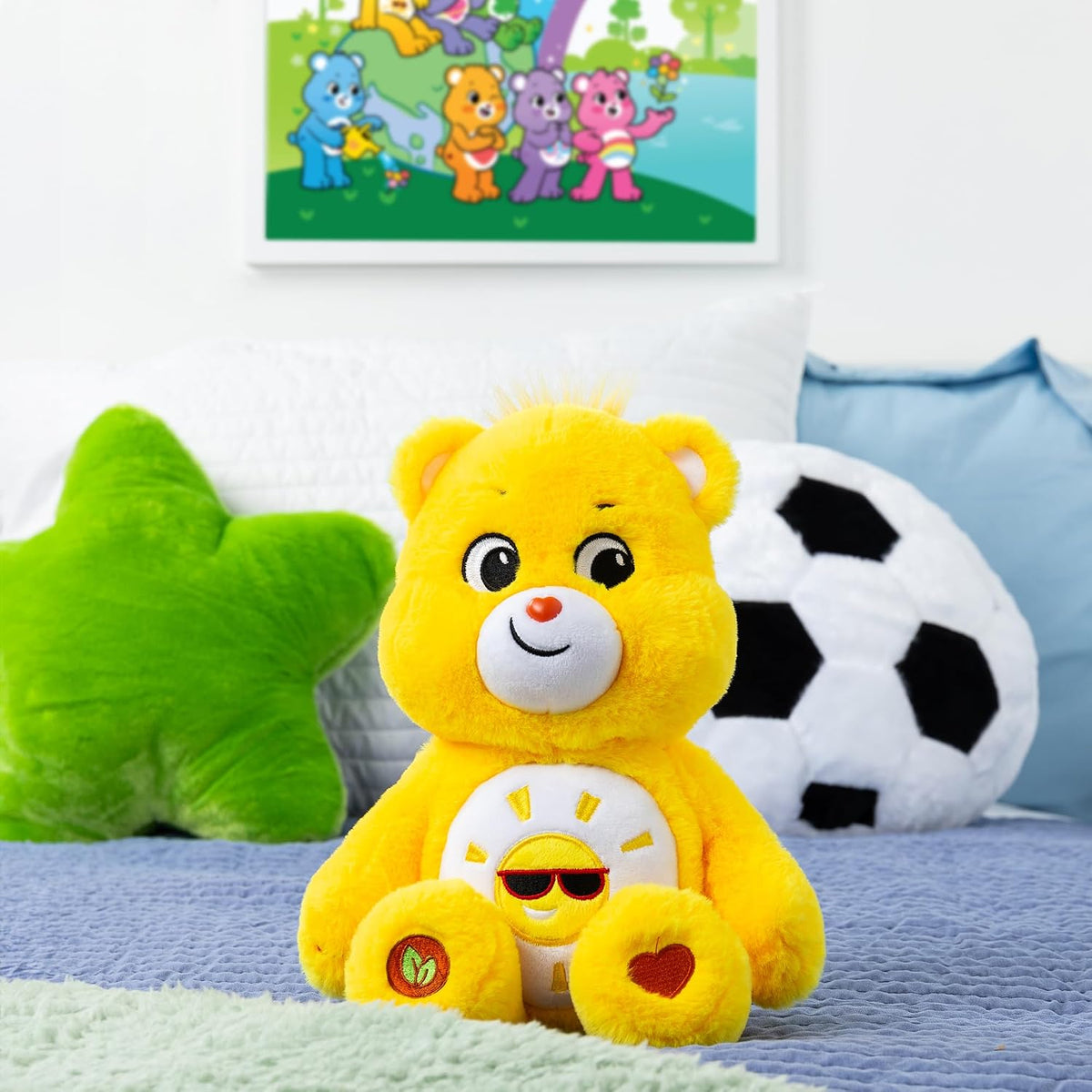 Care Bears Oso de Peluche de 35 cm Funshine - Tamaño Mediano - Pelu...