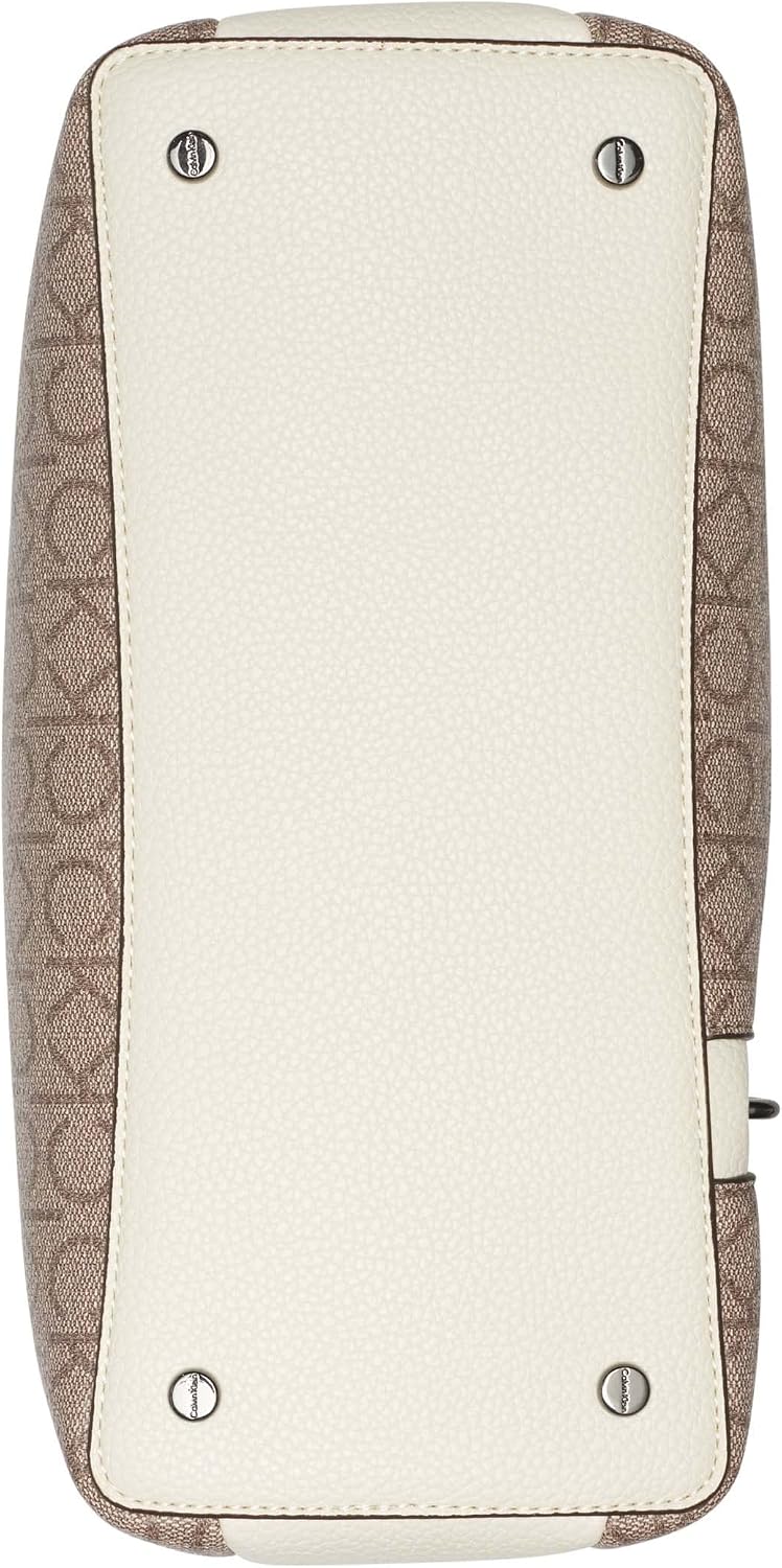 Calvin Klein Bolso Adeline con triple compartimento para mujer
