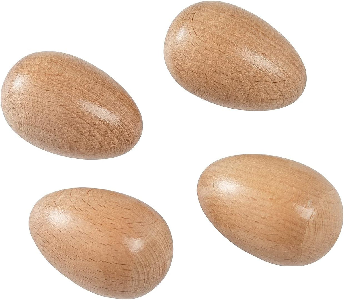 Musfunny Maracas Egg Shakers Instrumentos musicales, 4 piezas de pe...