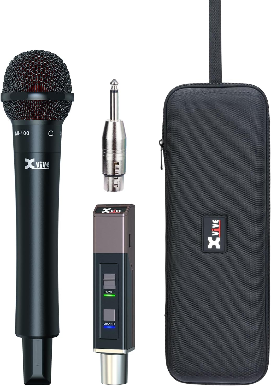 Sistema de micrófono inalámbrico profesional M5, +6 dB incorporado...