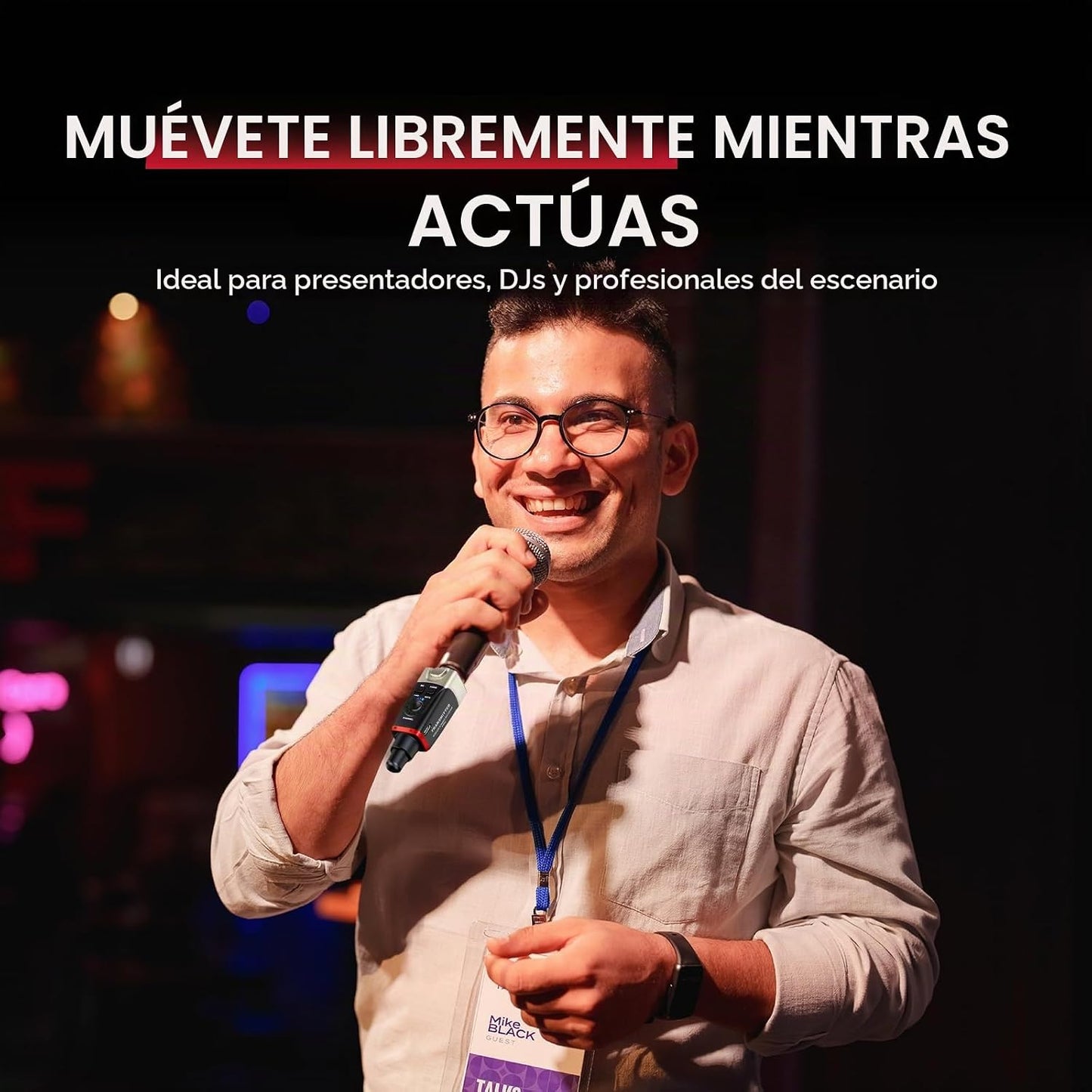 Sistema de audio inalámbrico Xvive U35D XLR estéreo enchufable (5.8...
