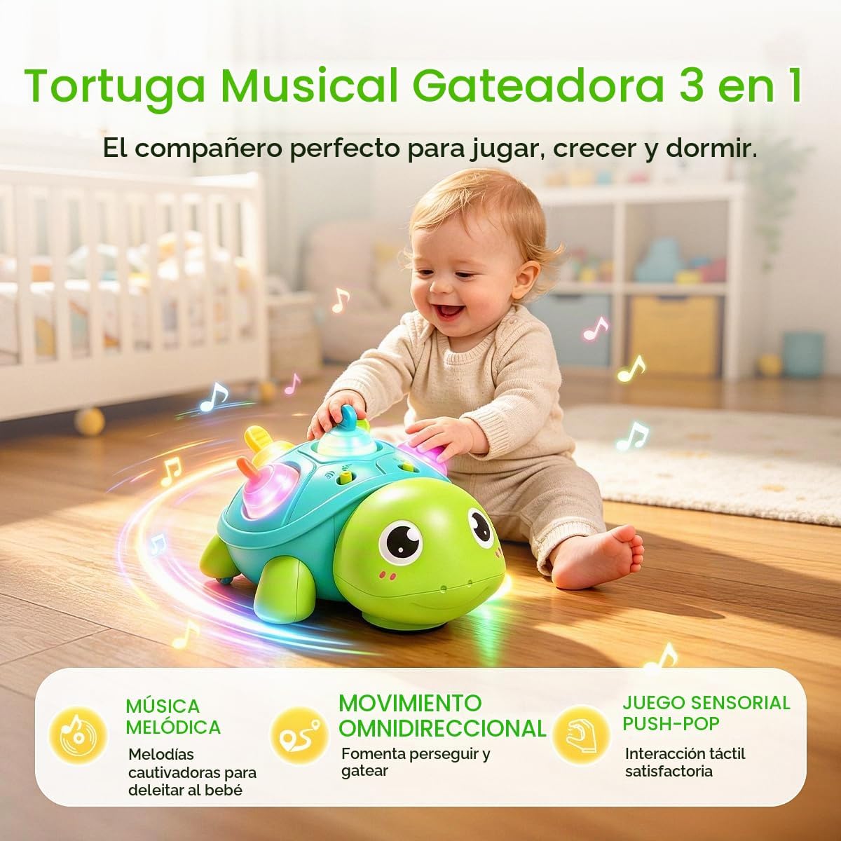 Yositochuan Juguetes para bebés de 6 a 12 meses, juguetes para bebé...