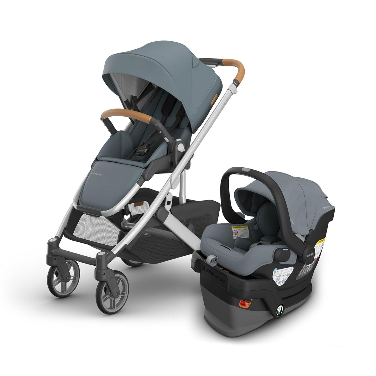 UPPAbaby Cruz V3 Cochecito + Mesa V3 - Conjunto de sistema de viaje...
