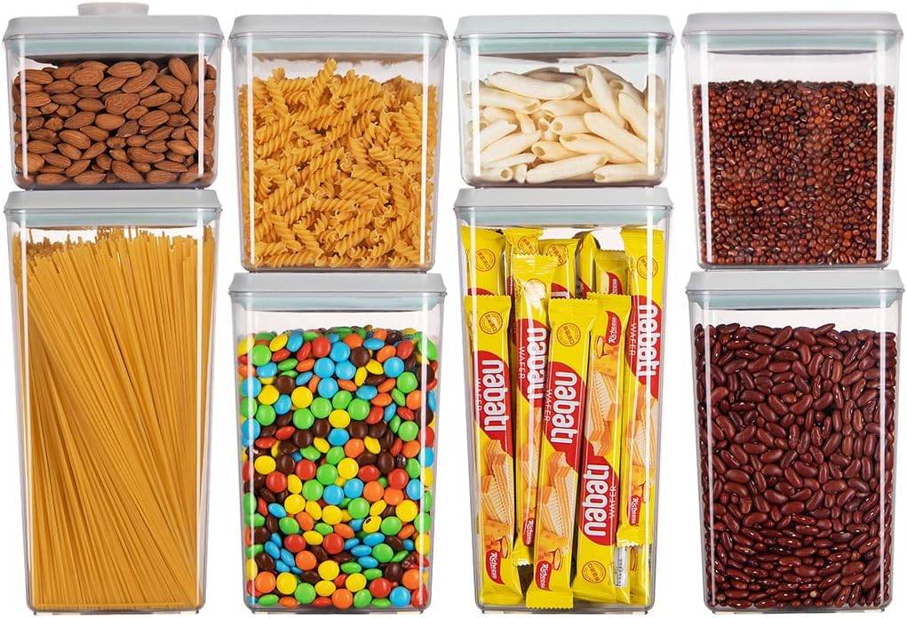 Ankou Recipientes de almacenamiento de alimentos Pop herméticos con...