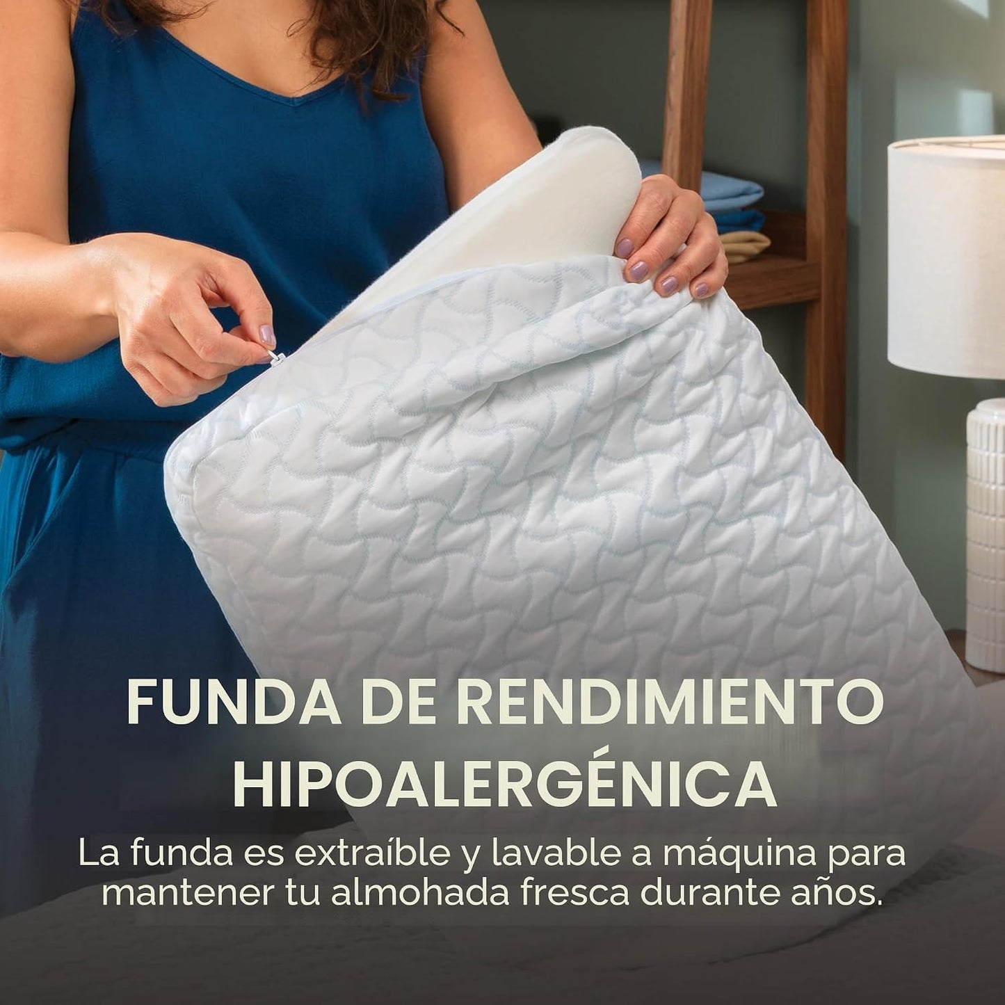 Tempur-Pedic TEMPUR-Cloud® + Almohada de enfriamiento, estándar, pa...