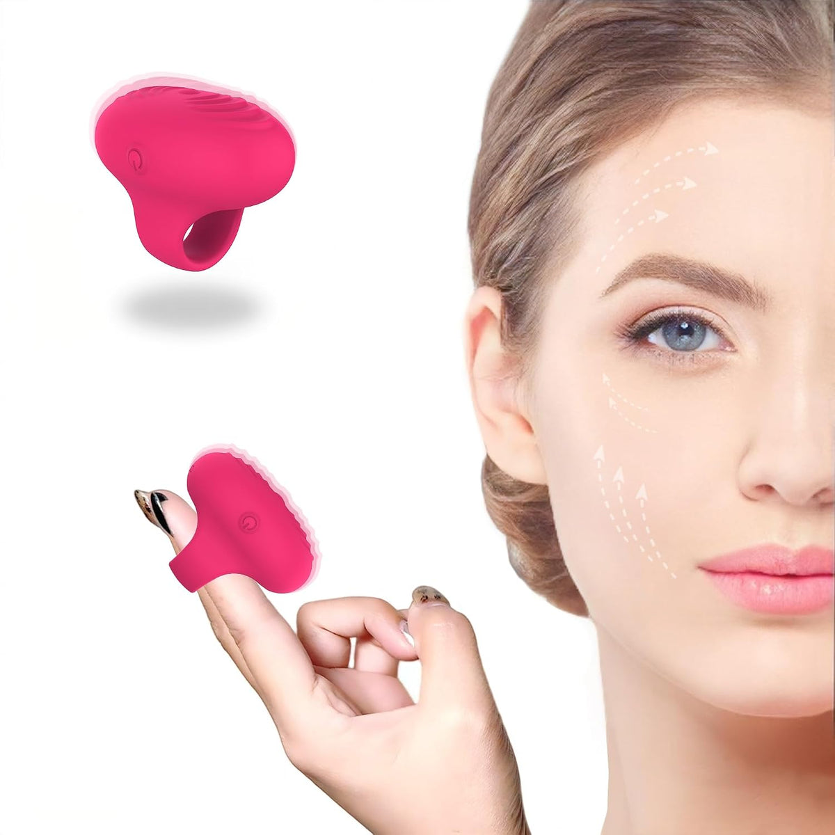Mini masajeador de cara y ojos portátil multifuncional a prueba de...