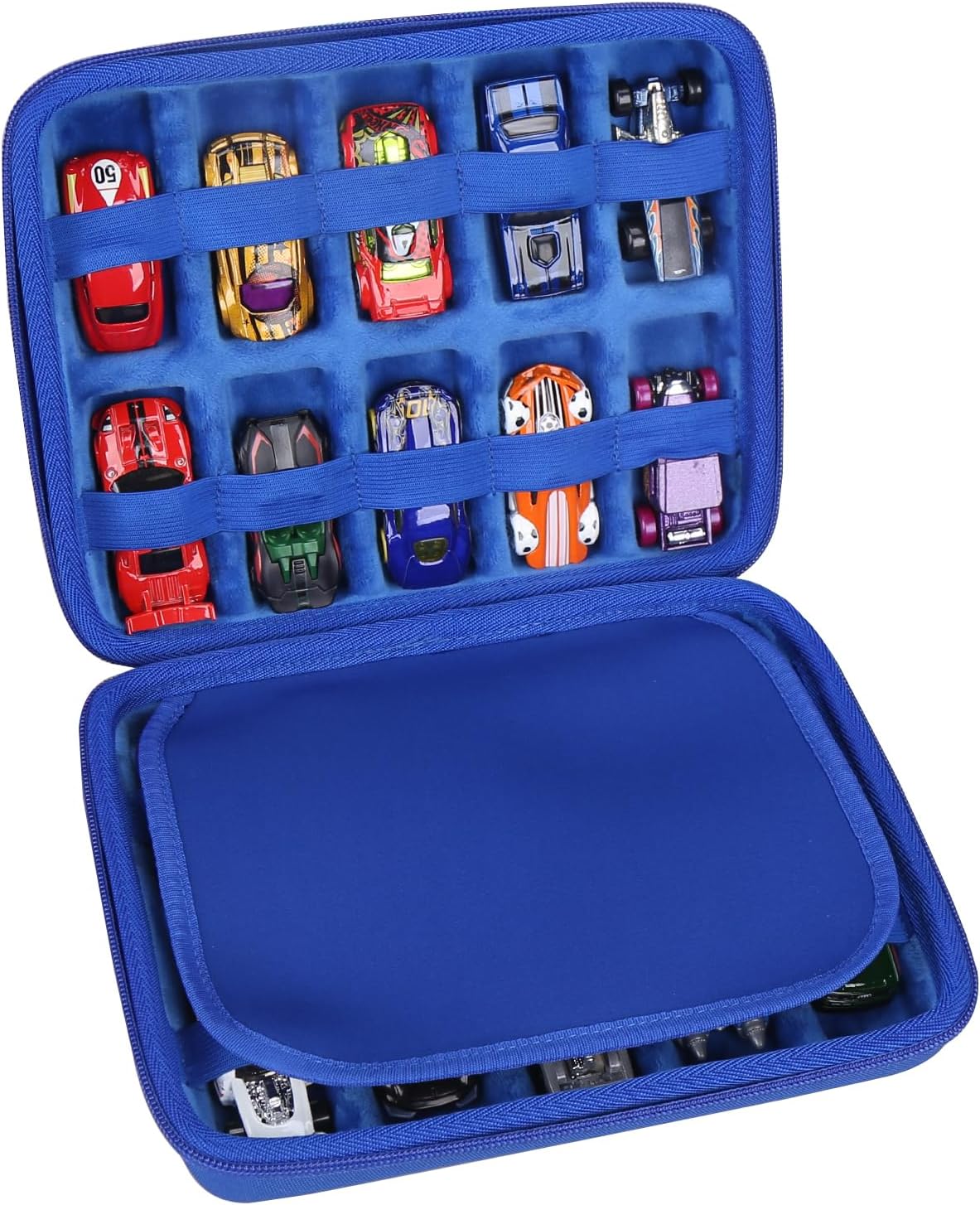 Mchoi Funda de transporte a prueba de golpes para Hot Wheels 20 coc...