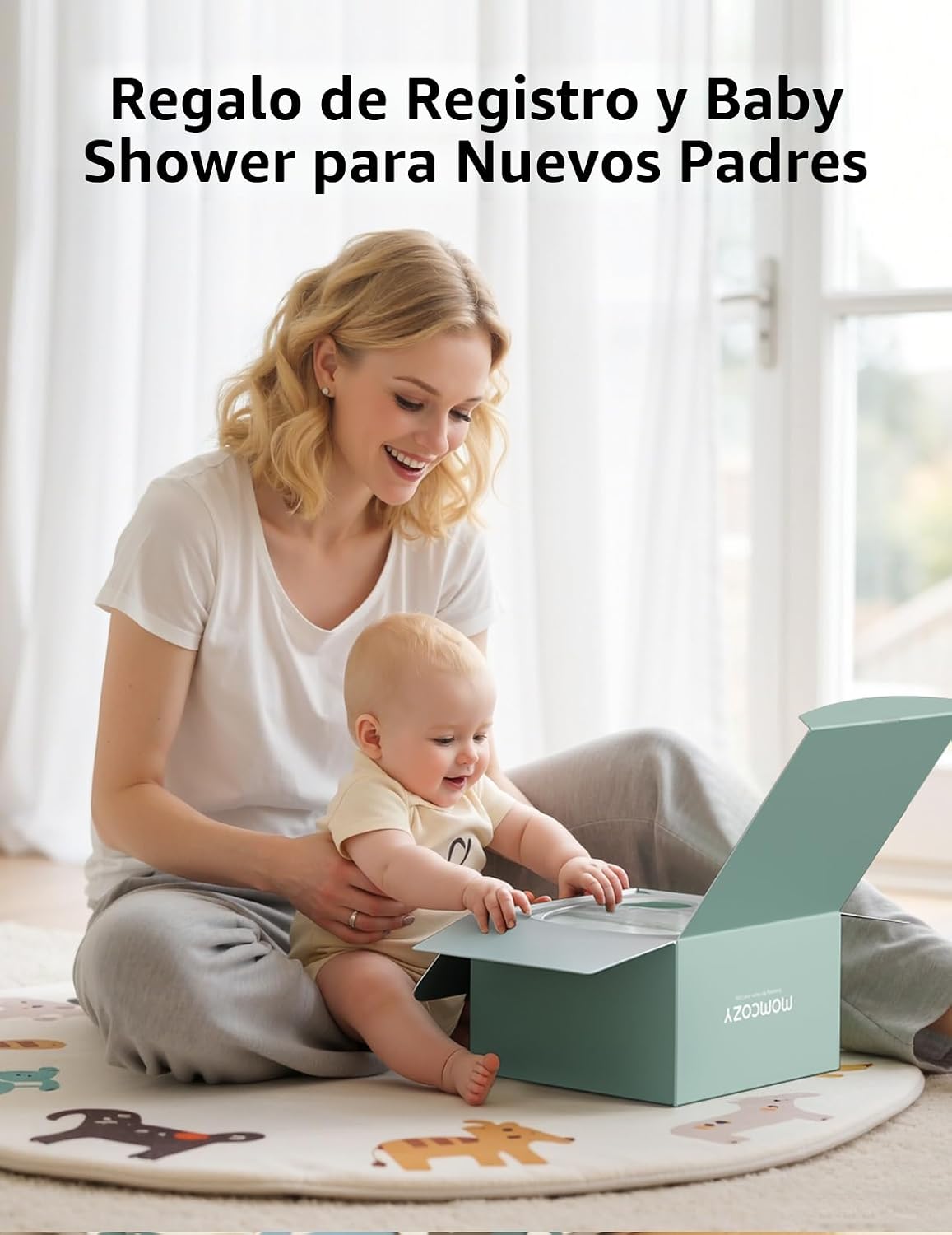Momcozy Kit Bebé Glow, Kit Esencial para Baby Shower y Registro par...