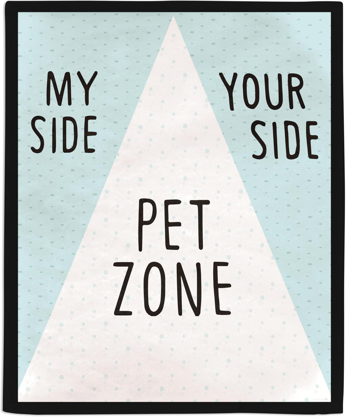 Hallmark Shoebox - Manta divertida de 50 x 60 pulgadas (Pet Zone) |...