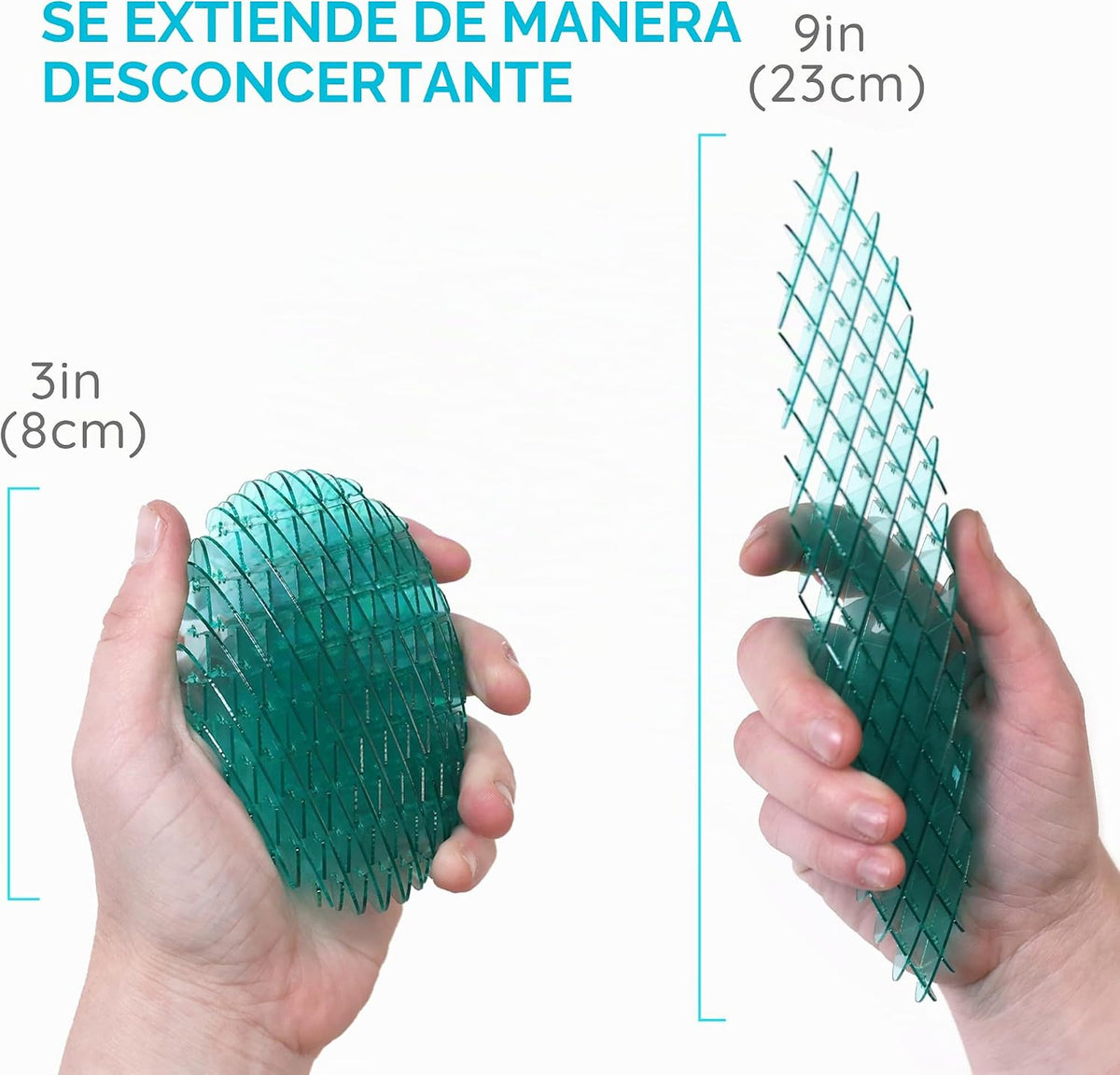 Morf Juguete Gusano Fidget - Juguete Sensorial 3D Flexible Slug Fig...